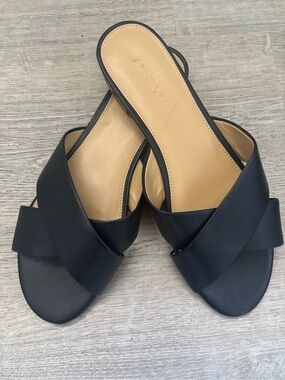 💙TALBOTS NAYY CLASSIC BEAUTIFUL LEATHER SANDAL~SIZE 9.5